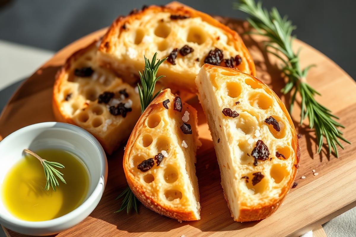 Crisp-Edged Focaccia Wedges