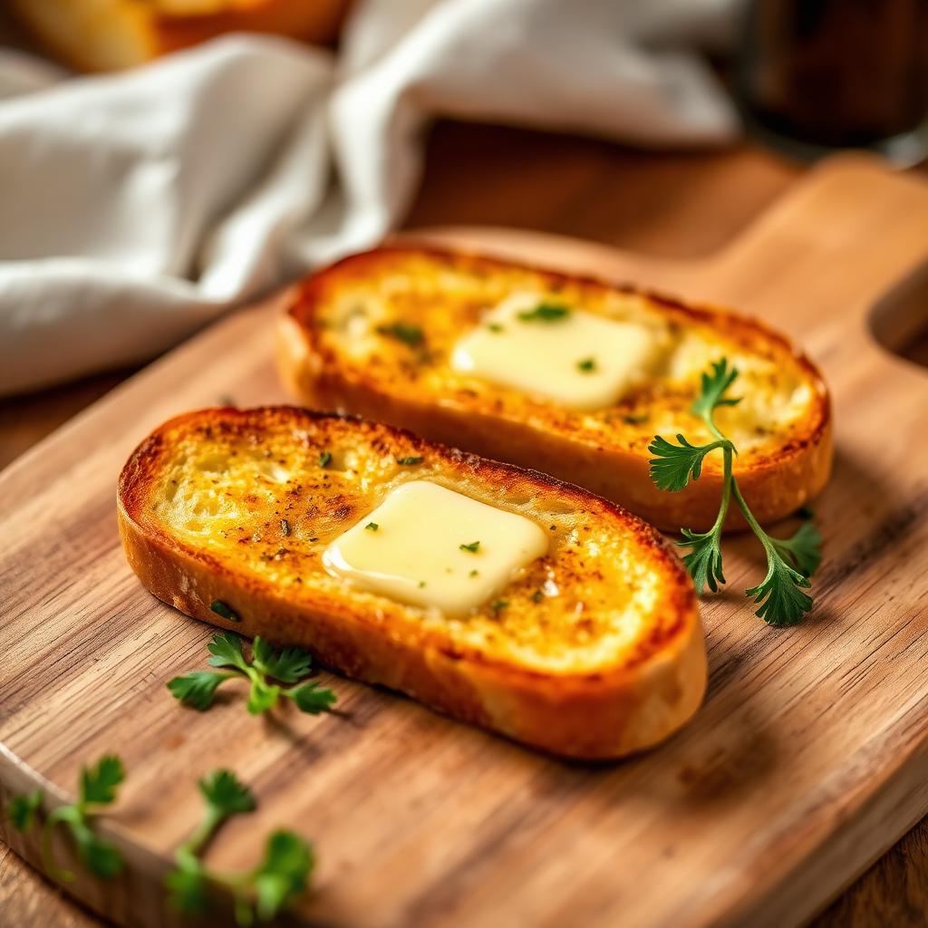 Air Fryer Garlic Bread