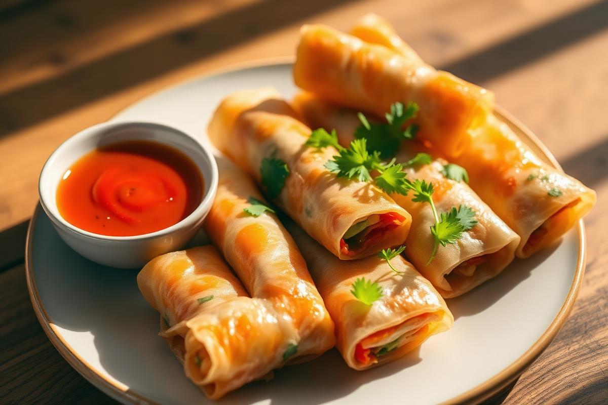 Thai Vegetable Spring Rolls