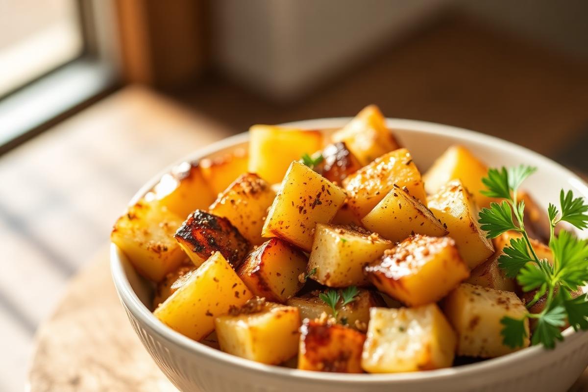 Sumac and Garlic Potatoes