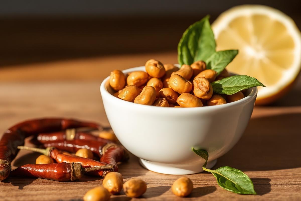 Thai Roasted Chilli Peanuts