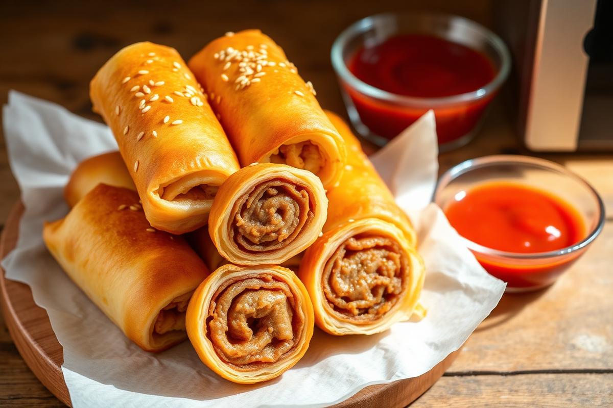 Classic Air Fryer Sausage Rolls