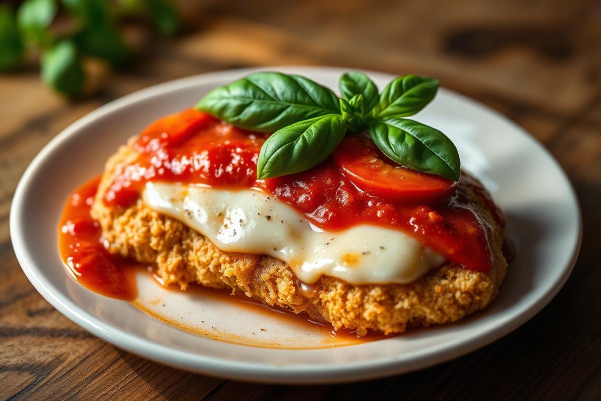 Air Fryer Chicken Parmigiana