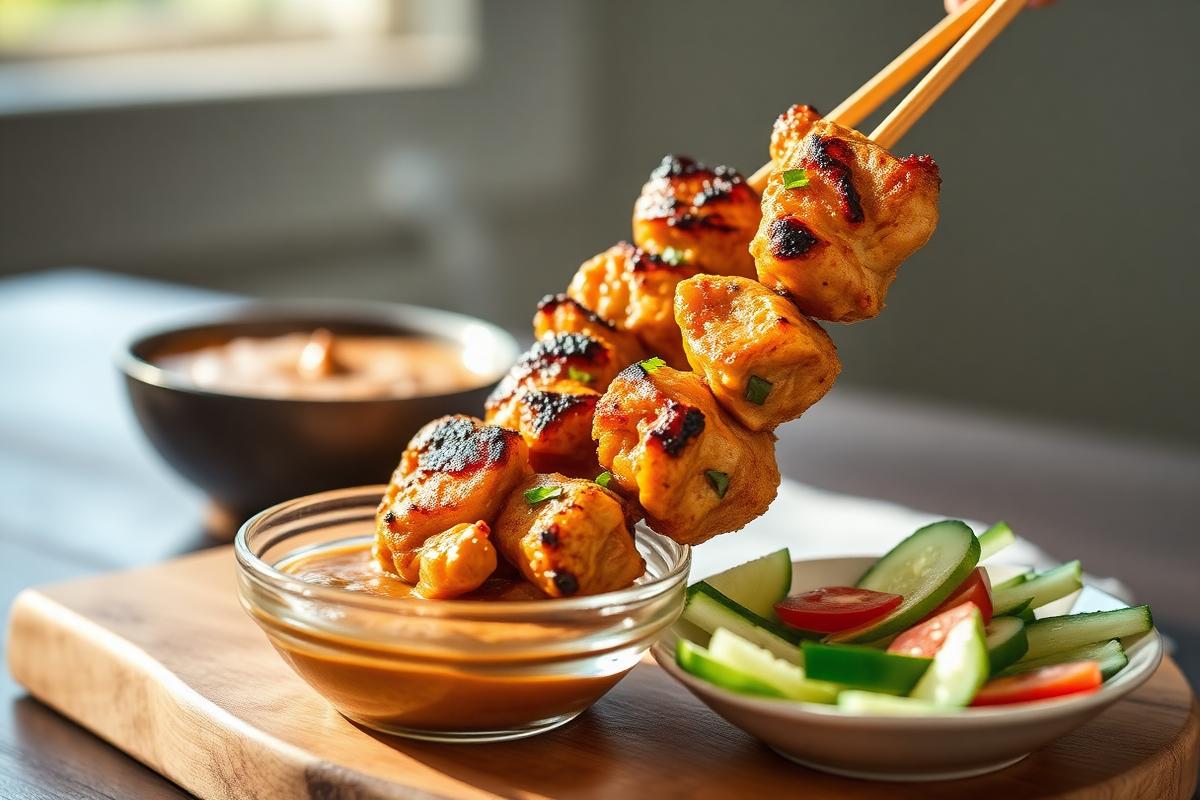 Chicken Satay Skewers